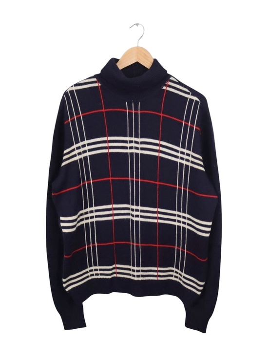 Damon Other - Vintage 1960’s Men’s Turtleneck Sweater‎ Size XL Damon Navy Italian Made